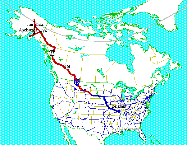 This is where the Map of the Alaska Trip would show up.